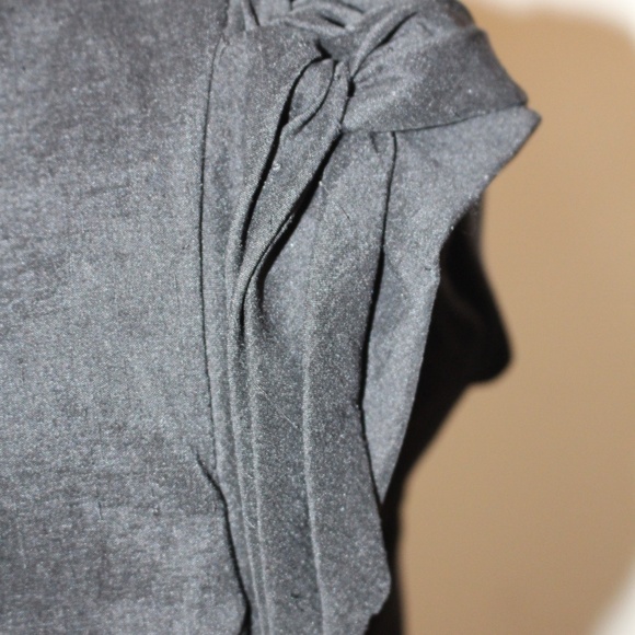 White House Black Market, Taffeta Sheath Cocktail dress with knot at waistline - Picture 5 of 12